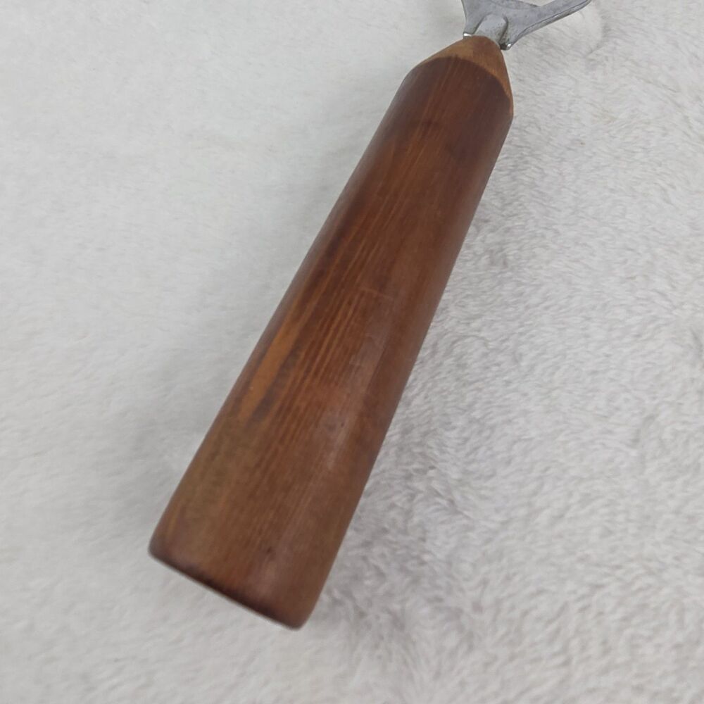 Vintage Japan Wood Handle Bottle Can Opener 8.5" Removable Head - Picture 5 of 8